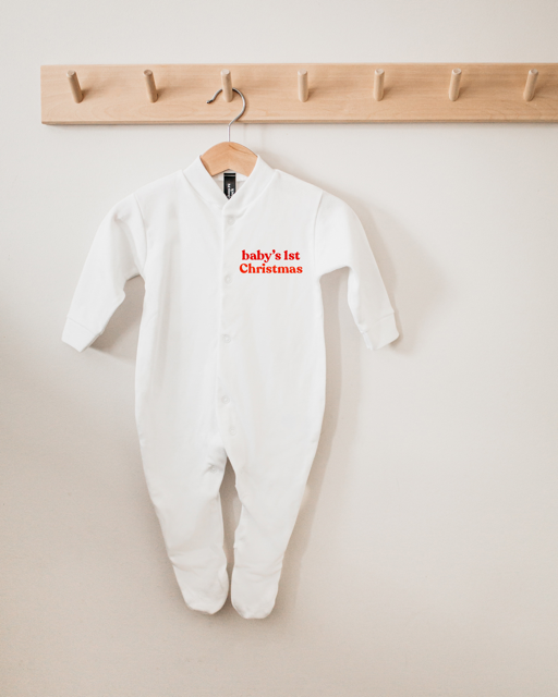 Baby's 1st Christmas Sleep suit