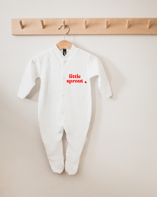 Little Sprout Christmas Sleep Suit