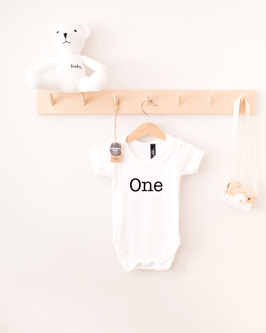 One baby grow - Cashmere Duck