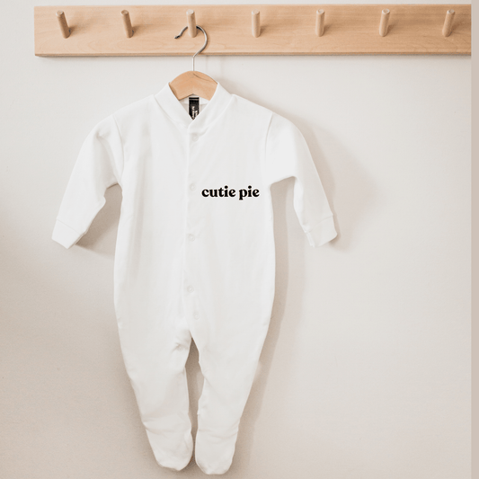 Cutie Pie Sleep suit - Cashmere Duck