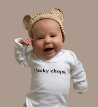 Load image into Gallery viewer, Cheeky Chops Baby Grow – A Quirky Gift for Little Ones
