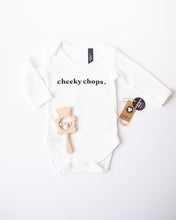 Load image into Gallery viewer, Cheeky Chops Baby Grow – A Quirky Gift for Little Ones
