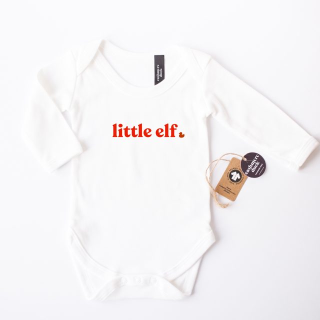 Elf onesie baby sale