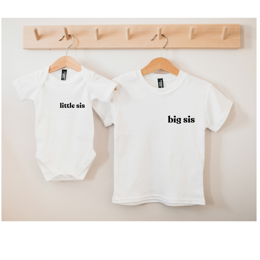 Big Sis, Little sis matching Set